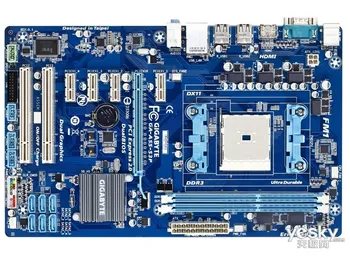 Gigabyte GA-A55-S3P pôvodná základná doska pre procesory AMD DDR3 Socket FM1 32GB USB2.0 A75 POUŽÍVA Ploche motherborad
