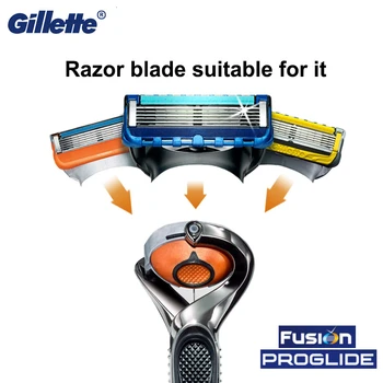 Gillette Fusion Proglide Mužov Manuálny Holiaci strojček holiace strojčeky Stroj pre Holiace Čepele 5 Vrstva Kazety S Replacebale Čepele Dostať Darček