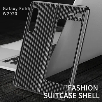 GKK Luxusné Lode Uhlíkových Vlákien Vzor obal Pre Samsung Galaxy Násobne All-inclusive Ochranné Pevný Kryt Pre Samsung Násobne Prípadoch
