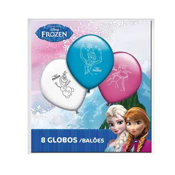 Globos de Disney Mrazené - 8 globos pequeños globos para fiestas 3 colores globo pack