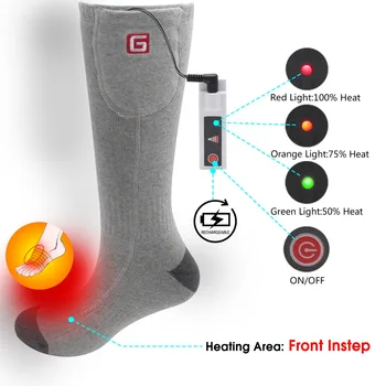 GLOBÁLNE VASION Nabíjateľnú Batériu, Vyhrievané Ponožky Držiak pre Chronicky Studené Nohy pre Ženy a Mužov