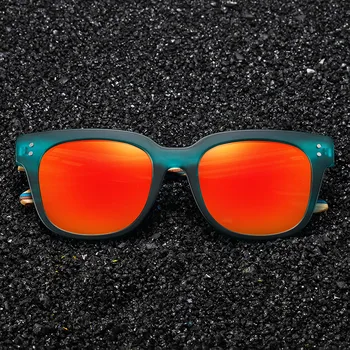 GM DIZAJN Prírodných Ručne vyrábané Drevené Okuliare Mužov Slnečné Okuliare Ženy Značky Design Originálne Farebné Okuliare Oculo