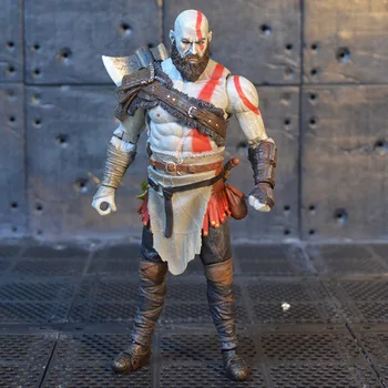 God of War 4 Kratos PVC Akcie Obrázok Zberateľskú Model Hračky 18 cm