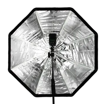 Godox 80 cm Octagon Dáždnik Softbox Ľahké stojan dáždnik Hot Shoe Držiak Držiak pre Canon, Nikon Godox Yongnuo Blesk Speedlight