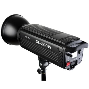 Godox SL200W SL-200W 200Ws 5600K Photo Studio LED Kontinuálne Video Svetlo Lampy Pre Fotografiu Strieľať DSLR Fotoaparát 95 CRI+