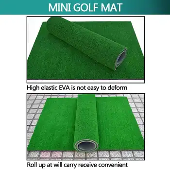 Golf Mat Golf Praxe Biť Mat Nylon Trávy Golf Gumová Lopta Tee Krytý Vonkajší Mat Golf Učebné Pomôcky Golfové Príslušenstvo