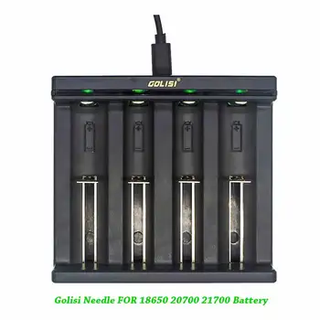 Golisi Ihly I4 Batérie Inteligentné Nabíjanie pre 18650 20700 21700 26650 18350 USB Nabíjačky Batérie Nabíjačky USB, Napájací Port 5V 2A