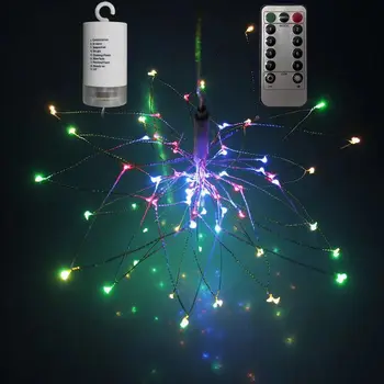 Goodland LED Reťazec Svetlá Skladacia Kytice Rozprávkových Svetiel Nepremokavé DIY Ohňostroj Garland Svetlo pre Dovolenku Gerlyanda Dekorácie