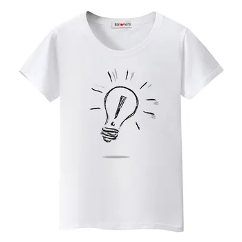 Goog idear tričko ženy, nový príchod fashion t-shirt krátkym rukávom príležitostné letné košele dievčatá krásne tvorivé t tričko