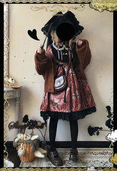 Gotický palác sladká princezná lolita šaty ročník Halloween čarodejnice vysoký pás tlač viktoriánskej šaty kawaii dievča gothic lolita
