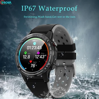 GPS Smart Hodinky Bluetooth Hovor, Kompas, nadmorská Výška Hodinky Srdcovej frekvencie Fitness Tracker Smartwatch Pre Android Huawei, Samsung Xiao