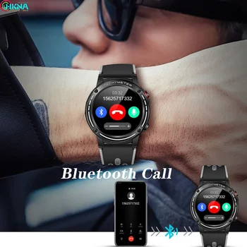 GPS Smart Hodinky Bluetooth Hovor, Kompas, nadmorská Výška Hodinky Srdcovej frekvencie Fitness Tracker Smartwatch Pre Android Huawei, Samsung Xiao