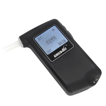 GREENWON Ziskové Polícia Breathalyzer Analyzer Detektor Digitálny LCD Fuel cell sensor breath alkohol tester alkoholu meter