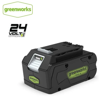 GREEWORKS 1PC 24V 4ah Lítium-Iónová batéria Vysoká Kvalita ECO Lítiové Batérie, Vhodný Pre Rôzne Výrobky GreenworksFree Vrátiť