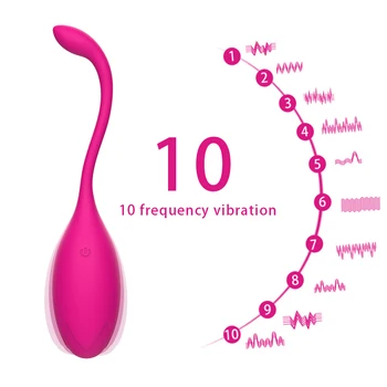 Guľka Vibrátor Bezdrôtové Diaľkové Ovládanie Vibračné Vajíčka Silné Sexuálne Hračky pre Ženy Milujú Vajcia G Mieste Stimulátor Klitorisu Sex Vajcia