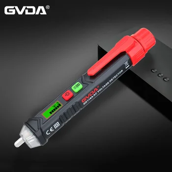 GVDA Digitálne Non-kontakt AC Napätie Detektora meter Smart Napätie Tester Pero 12-1000V, Elektrické Test Ceruzka Zvuk LED svetlo, Budík