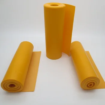 GZK Čína kvalitné roll gumy oranžovej farby, ploché gumové pásky 200 cm*15*0.66 mm 0.72 mm 0.8 mm pre DIY prak huinting