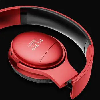 H1 Pro Bluetooth Slúchadlá HIFI Stereo Bezdrôtové Slúchadlá Hluku TF Podpora Mic Zrušenie Headsety Over-ear Kartou Herné N1X1