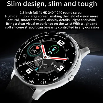 H30 Smart Hodinky Mužov DIY Watchface plne Dotykový Fitness Sledovanie Tepovej frekvencie, Krvného Tlaku Smart Hodiny Ženy Smartwatch pre Xiao