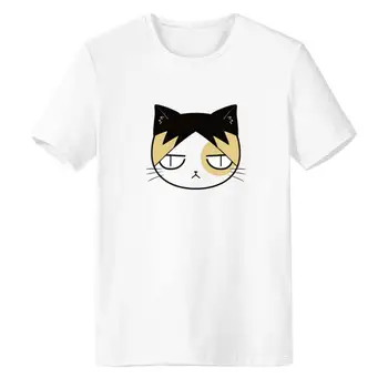 Haikyuu Kozume Kenma T Shirt Bežné Bavlnené Tričko Krátky Rukáv Tričko