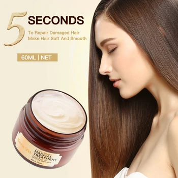 HAIR REPAIR MASKA pre poškodené vlasy starostlivosť magickú liečbu VITAMÍNY MASKA na vlasy výplň keratínu krém salon esenciálny olej 60ML