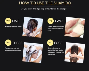 HAIRINQUE 100ml Sulfát-free hydratuje vlasy šampón profesionálne výrobky na starostlivosť o vlasy, aby vlasy vyživuje a vlhkosti