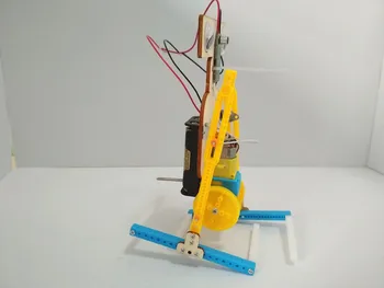 Happyxuan Hlasové Ovládanie Elektrické Walking Robot stavebnicový DIY Vzdelávacie Vedy Súprava Fyzika Pokusy Hračka Projektu Darček