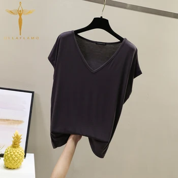 Harajuku jednofarebné tričko Ženy Príležitostné Voľné tvaru bez Rukávov Ženy Šaty, Topy Módne Bežné Šitie Štíhle Ženy Tričko