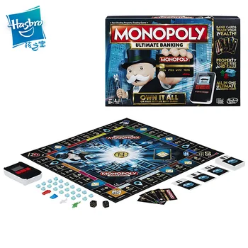 Hasbro Hry Monopoly Elektronického Bankovníctva Upgrade Obchodovanie Strany Dospelých Rodiny Dieťa Interaktívne Hry, Vzdelávacie Hračky, Stolové Hry