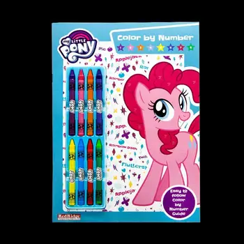 Hasbro Môj Malý Pony Cartoon Kinderen Schilderen Krijt Album Digitale Graffiti Album Diy Speelgoed Voor Basisschoolleerlingen