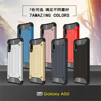 HATOLY Pre Coque Samsung Galaxy A30S Prípade Ťažké Brnenie Slim Tvrdej Gumy Tvrdý Kryt Silikónové Telefón puzdro pre Samsung A30S A307F/DS
