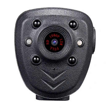 HD 1080P Policajný Orgán Klope Nosené Video Kamery, DVR IR Noc Viditeľné Svetlo LED Cam 4-hodinový Záznam Digitálny Mini DV Nahrávač Hlasu 16 G