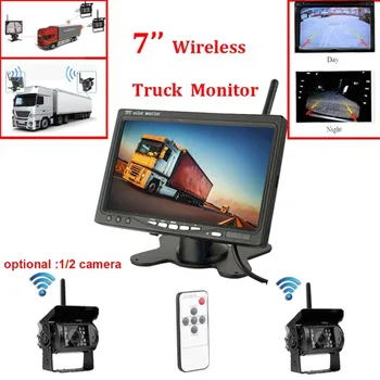 HD 1280x720 AHD Bezdrôtový Truck DVR Monitor 7