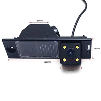 HD CCD Auto parkovacia Kamera Späť Do Zadnej špz Svetlo Parkovacia Kamera pre Hyundai IX 35