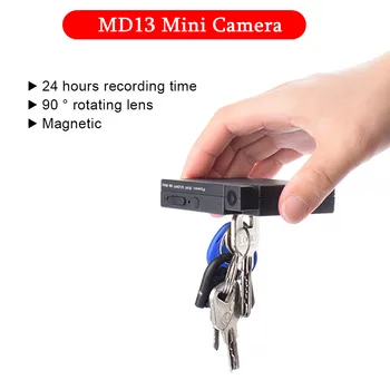 HD Mini Kamera 1080P Home Security Videokamera 24 Hodín Video Baby Monitor, Rekordér Infračervená Detekcia Pohybu Surveillance Camera