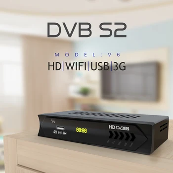 HD Satelitný Prijímač Digitálny TV Tuner DVB-S2 WIFI Plne 1080P H. 264 MPEG4 Youtube Bisskey Mini Satelit Receptor Dekodér