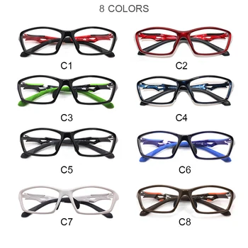 HDCRAFTER tr90 pánske športové okuliare rámy módne predpis krátkozrakosť, ďalekozrakosť optické okuliare, rám pre mužov predstavenie