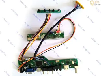 (HDMI+AV+VGA+USB) LVDS Invertor LED Driver LCD radič Doske Auta pre 1400X1050 TX38D95VC1CAA