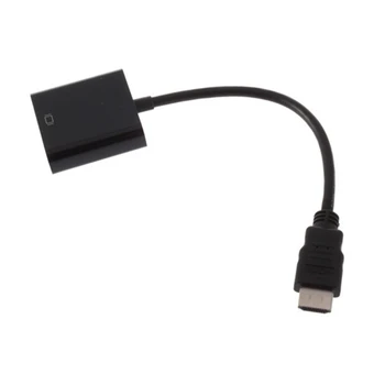 HDMI Kábel VGA Adaptér Converter, Podpora Full HD 1080P HDTV Kábel HDMI a Konektor pre PC, Notebook Tablet