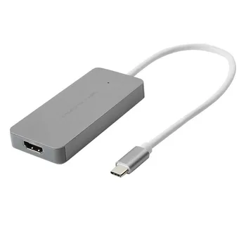 HDMI Typu C USB3.0 1080P Video Capture Karty Grabber, Telefón, PS3, PS4 Hry Live Streaming pre Macbook, Mac, Windows Win10 +4K Kábel