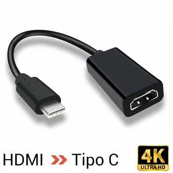 HDMI USB Typu C 3.1 HUB adaptér s ULTRA HD 4K 60Hz podporu pre pripojenie smartphone, tablet, Macbook, notebook, dataprojektor
