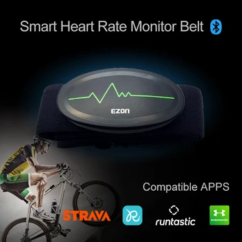 Heart Rate Meter Bluetooth Impulz Snímač Kardio Šport Hrudníka Popruhu Pásu Tepovej frekvencie Polar Štýl Heart Rate Meter pre Šport