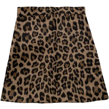 HELIAR Leopard Sukne Ženy Vysoký Pás A-line Mini Sukne Krídla Širokú Nohu Outwear Sexy Sukne 2020 Letné IN Hot Sukne Ženy