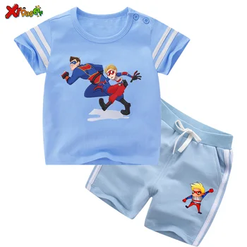 Henry Nebezpečenstvo T Shirt chlapcov Deti T tričko-Vtipné Tričko Bavlna, Krátky Rukáv Cartoon topy Bežné detské activewear nastaviť 2020