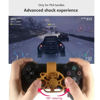 Herné Racing Wheel Mini Riadenia Herný ovládač pre Sony PlayStation PS4 3D Vytlačené Príslušenstvo