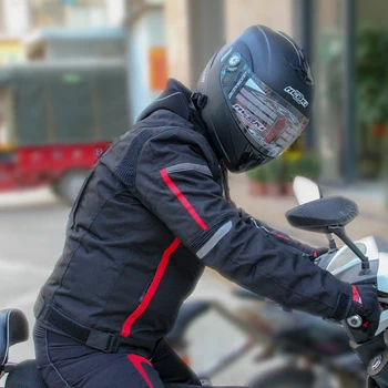 HEROBIKER pánská Bunda na Motocykel Reflexná Bunda na Motocykel za Studena dôkaz Motocross Bunda na Motocykel, Oblečenie Na Zimu