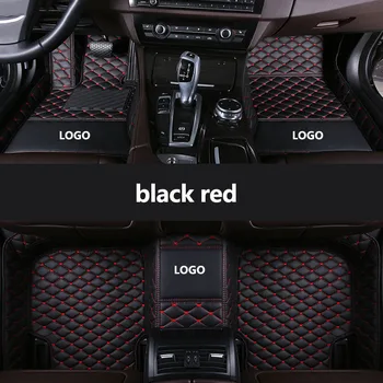 HeXinYan Vlastné LOGO Auta Podlahové Rohože pre Audi všetkých model A1, A3, A7 A8 S8 R8 TT Q5 Q7 A4 A5 S5 S6 S7 SQ5 A6 Q3 S3 SR4-7 auto styling