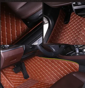 HeXinYan Vlastné LOGO Auta Podlahové Rohože pre Audi všetkých model A1, A3, A7 A8 S8 R8 TT Q5 Q7 A4 A5 S5 S6 S7 SQ5 A6 Q3 S3 SR4-7 auto styling