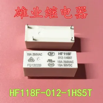 HF118F-012-1HS5T Relé JQX-118F-012-1HS5T 4PIN