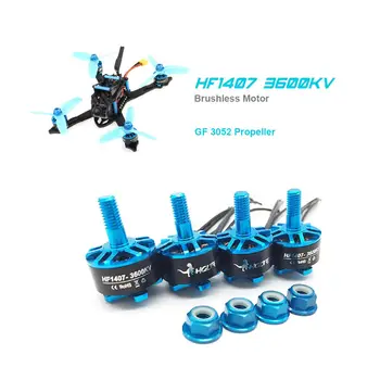 HGLRC XJB145 V1.2 FPV Racing Drone RC Quadcopter FD F4 Mini Letu Regulátora 3-6 35A 4in1 ESC 1407 3600KV Motorových PNP BNF